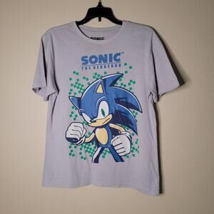 Fun Gray Sonic the Hedgehog Boys T-Shirt - Size XXL